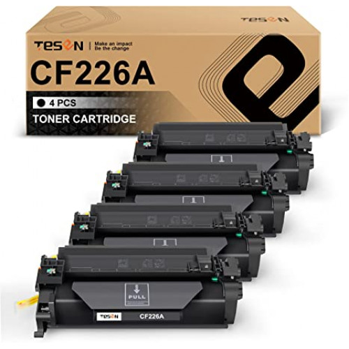 HP 26A CF226A Toner Cartridge Replacement 4 Packs